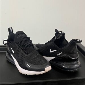 Nike Air Max 270 Black and White Sneakers